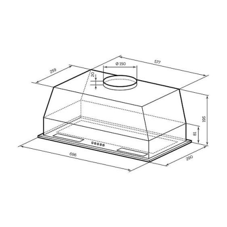 Вытяжка LEX HYPER 900 Inverter BBL