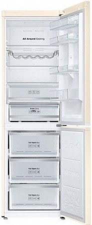 Холодильник Samsung RB38J7830EF бежевый — фото