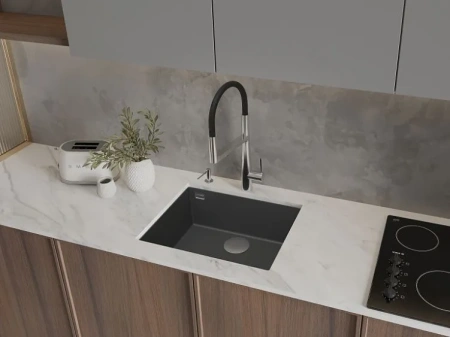 Кухонная мойка RIVELATO STRIA 6053 Calcestruzzo