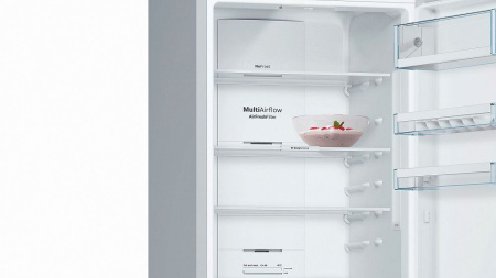 Холодильник Bosch KGN39ML3B серебристый