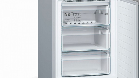 Холодильник Bosch KGN39ML3B серебристый