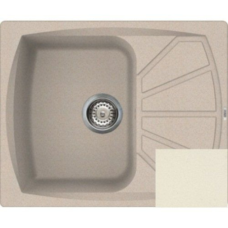 Мойка кухонная Elleci LIVING 125 granitek 62 Bianco Antico