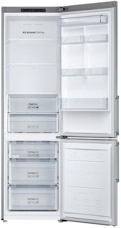 Холодильник SAMSUNG RB37J5100SA серебристый