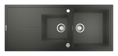Кухонная мойка GROHE K400 серый гранит (31643AT0)