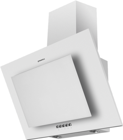 Вытяжка MAUNFELD tower (с) 50 white (белый+белое стекло)
