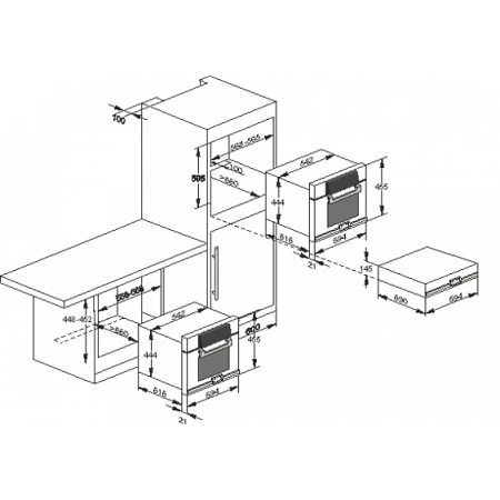 Встраиваемая пароварка KAISER EH 6312