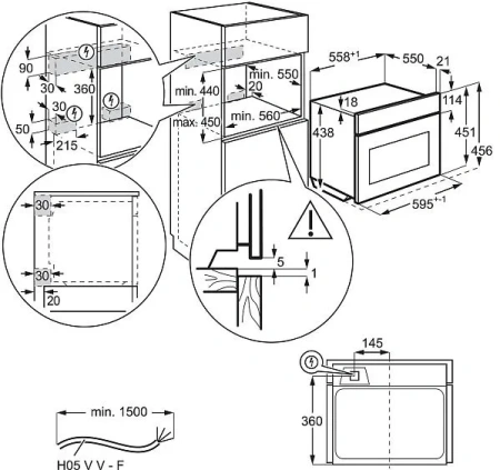 Духовой шкаф ELECTROLUX LVL8E09Z