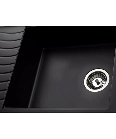 Кухонная мойка KUPPERSBERG MILA 1B1D BLACK METALLIC