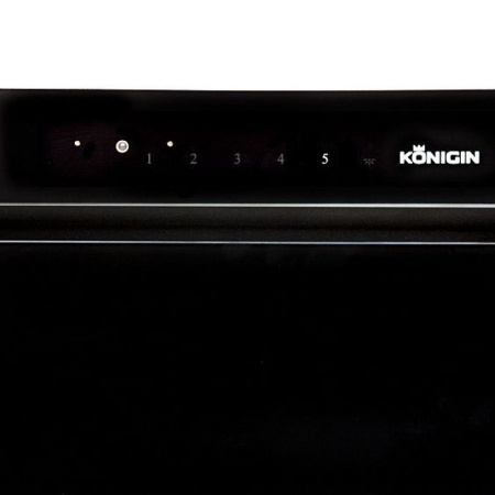 Вытяжка KONIGIN Falcon Black Glass 50