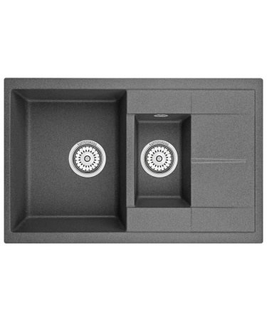 Кухонная мойка KUPPERSBERG MODENA 60 NL 1,5B1D DARK ROCK