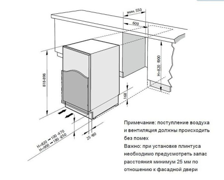 Холодильник DE DIETRICH DRS604MU