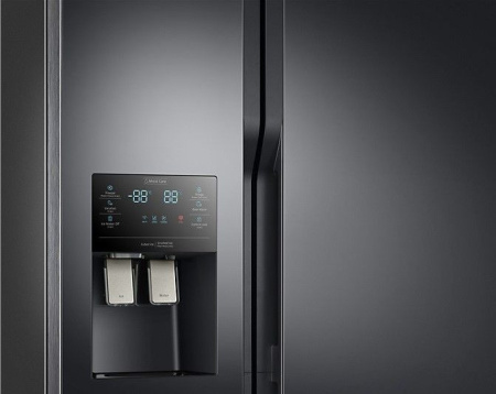 Холодильник Samsung RS51K54F02C черный
