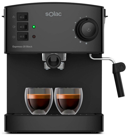 Кофемашина SOLAC Espresso 20 Bar Black