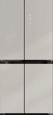 Холодильник LEX LCD450 white satin Cross Door
