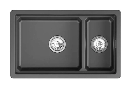 Кухонная мойка GRANULA KS-7304iU шварц