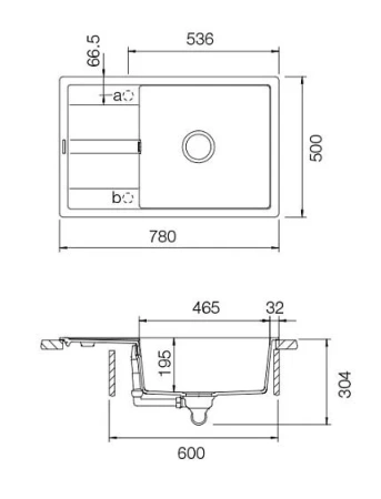 Кухонная мойка SCHOCK Optima 60D Max Cristalite неро