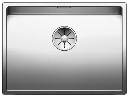 Кухонная мойка BLANCO CLARON 550-U нерж.сталь зеркальная полировка с отв. арм. InFino (арт.521579)