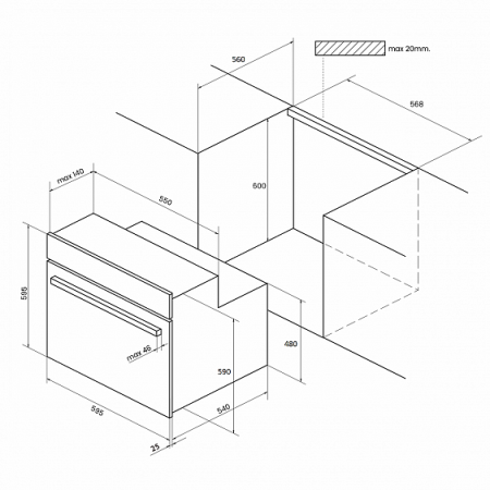Духовой шкаф KUPPERSBERG oz 969 bl