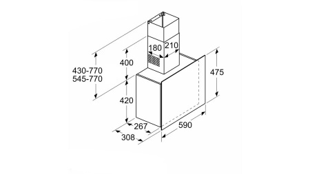 Вытяжка BOSCH DWF65AJ21R