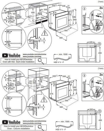 Духовой шкаф ELECTROLUX EOABS39WZ
