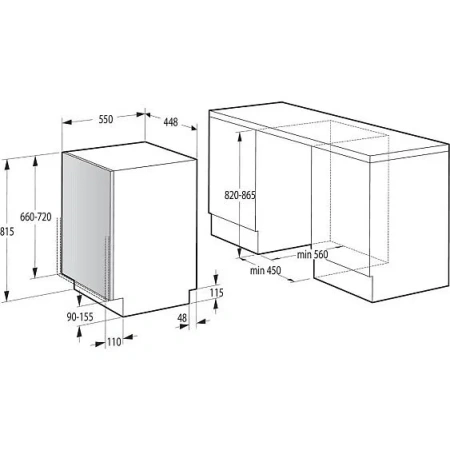 Посудомоечная машина GORENJE GV573C11