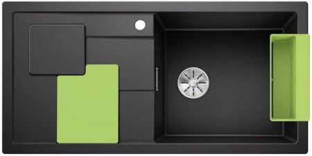 Кухонная мойка Blanco SITY XL 6 S kiwi антрацит гранит 525060