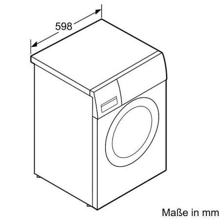 Стиральная машина с фронтальной загрузкой SIEMENS WM 10N040 OE