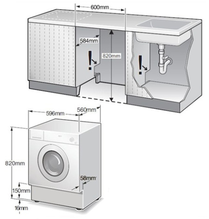 Стиральная машина встраиваемая TEKA li4 1270