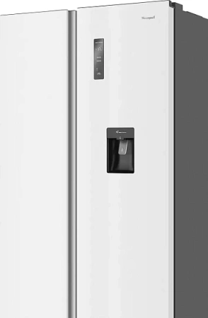Холодильник WEISSGAUFF WSBS 590 Inverter NoFrost Water Dispenser White