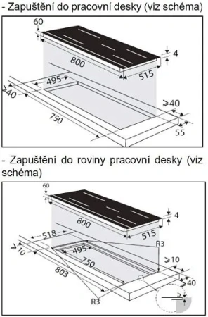 Варочная поверхность DE DIETRICH DPH4840B