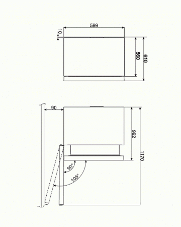 Винный шкаф SMEG WI66LS