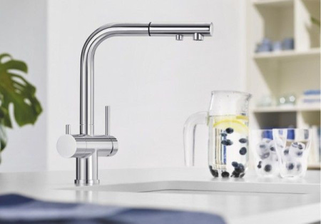 Смеситель Blanco FONTAS-S II UltraResist нержавеющая сталь керамика 525199