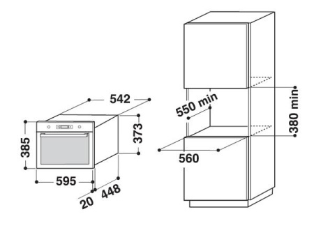 Встраиваемая микроволновая печь WHIRLPOOL amw 735/s