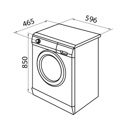 Стиральная машина MAUNFELD MFWM10646WS