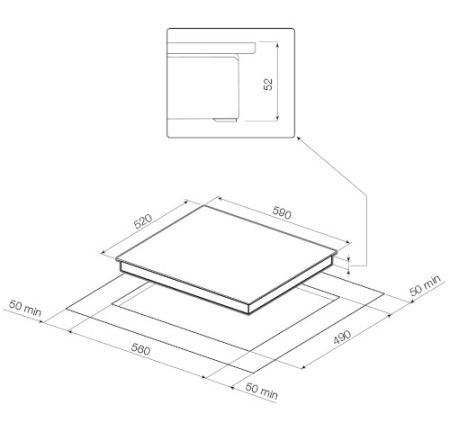 Варочная панель GRAUDE EK 60.0