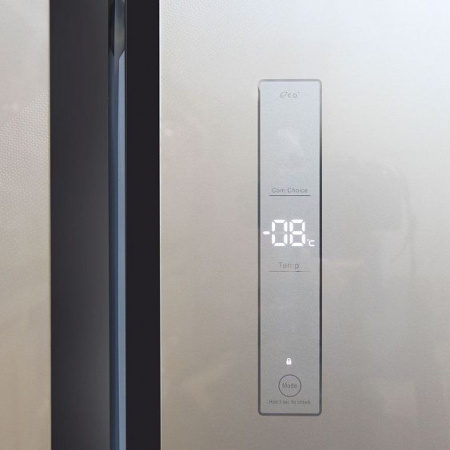 Холодильник Ginzzu NFK-510 шампань