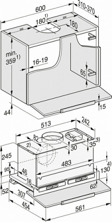 Вытяжка MIELE DAS 8630 EDST