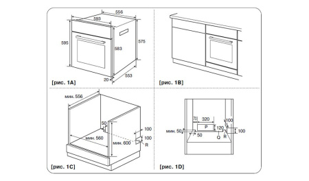 Духовой шкаф  LG lb645e129t1