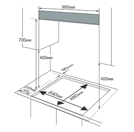 Газовая поверхность AVEX HM 9554 RY