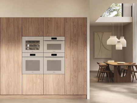 Духовой шкаф MIELE H7840BMX Pearl beige