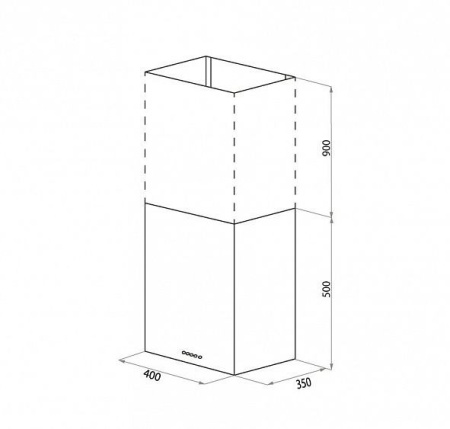 Вытяжка HOMSair PHLOX Push 40 черный