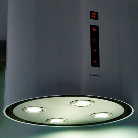 Вытяжка MAUNFELD Lee Isla (sensor) 39 черный