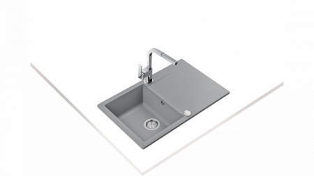 Кухонная мойка TEKA CLIVO 45 B-TQ ALUGRAUMETALLIC