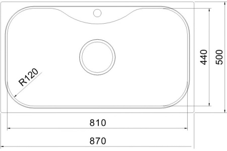 Кухонная мойка OULIN OL-330