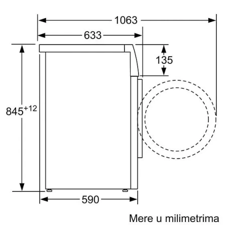 Стиральная машина BOSCH WAN28266BY