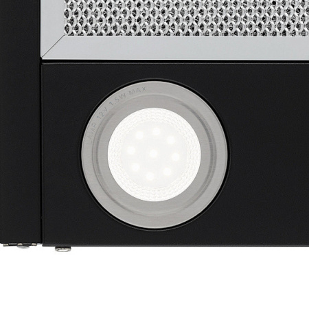 Вытяжка KRONA DOMENIKA 600 BLACK/INOX S