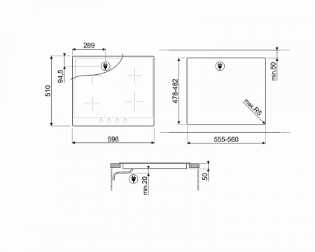 Холодильник JACKY'S JR FV20B2