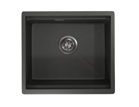 Кухонная мойка GRANULA KS-5045U черный матовый