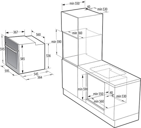 Духовой шкаф GORENJE BPSA6747A08X