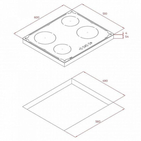 Варочная панель TEKA IBR 64040 TTC BLACK-MG